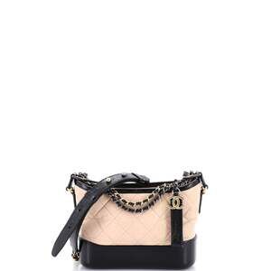 Chanel Gabrielle Hobo Quilted Aged #234022C25B